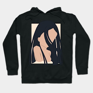 shy girl Hoodie